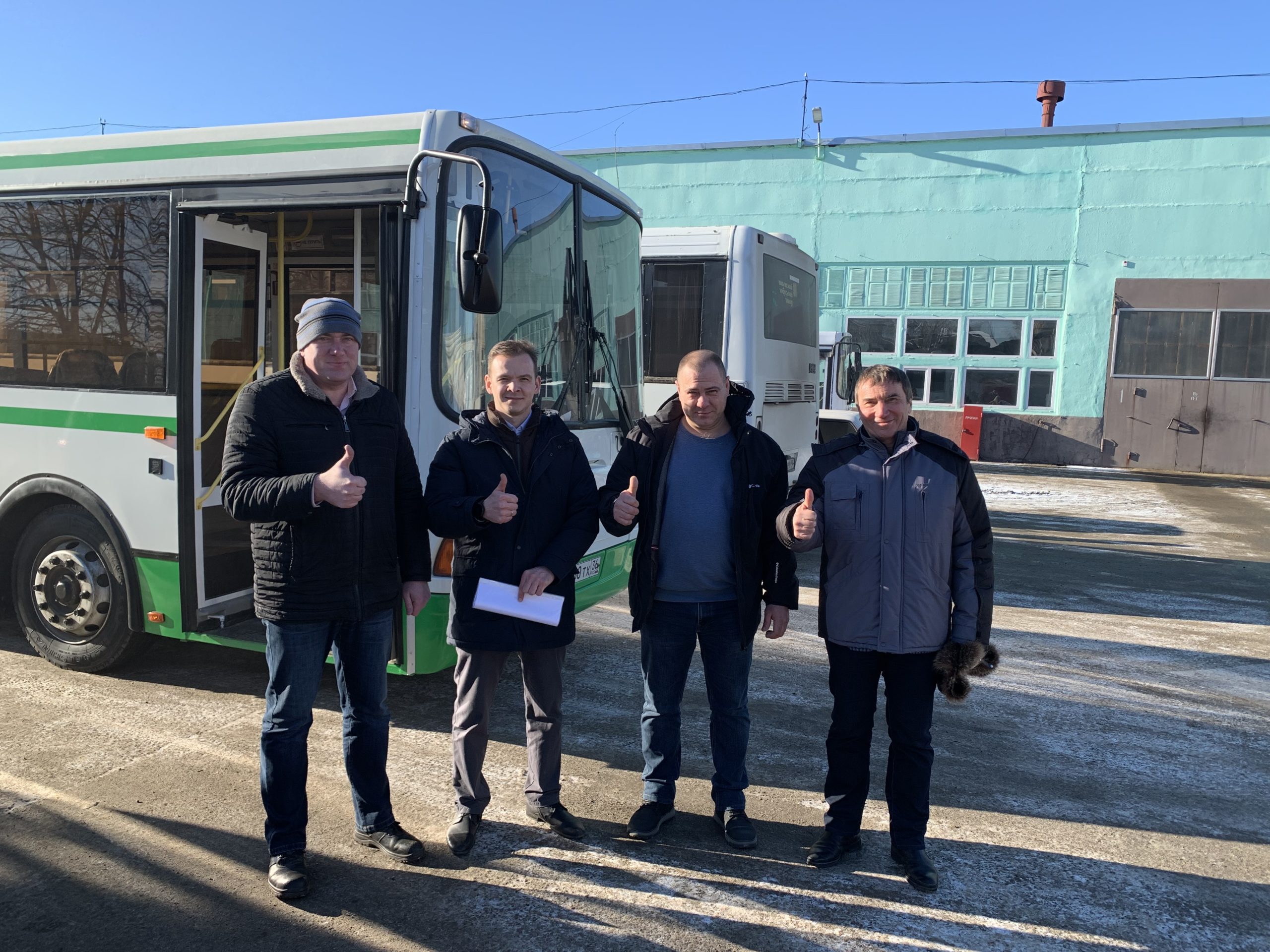 Приёмка капитального ремонта автобуса